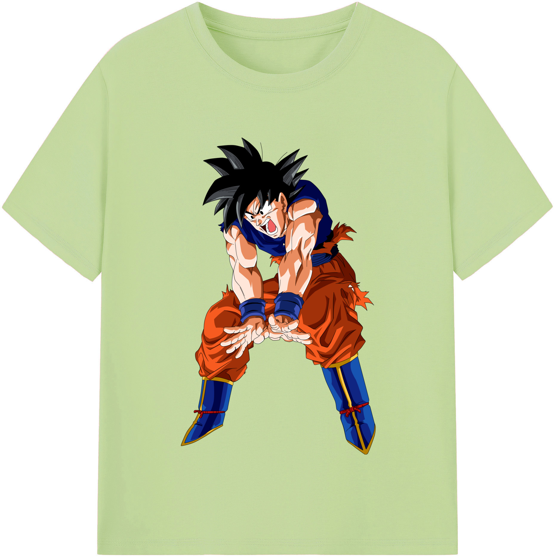 （画像用） ドラゴンボール 孫悟空（そん ごくう）Son Goku カカロット DRAGON BALL Kakarotto 綿100％半袖Tシャツ（フロントプリント）